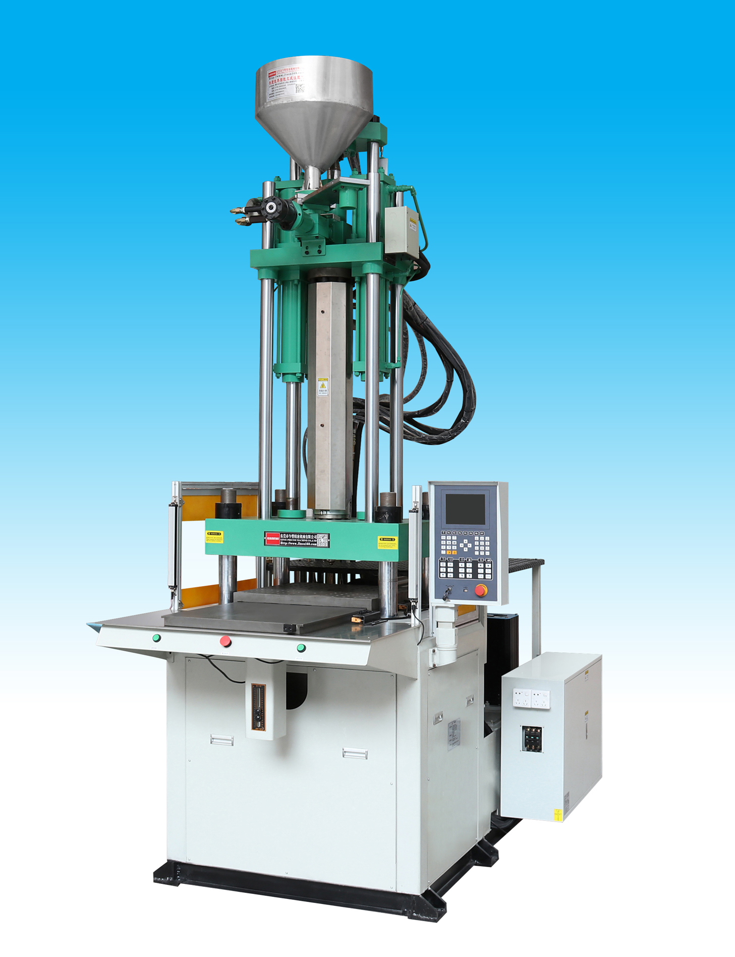 單滑/雙滑板注塑機KSU-120T-S（TPR超軟膠專用機）